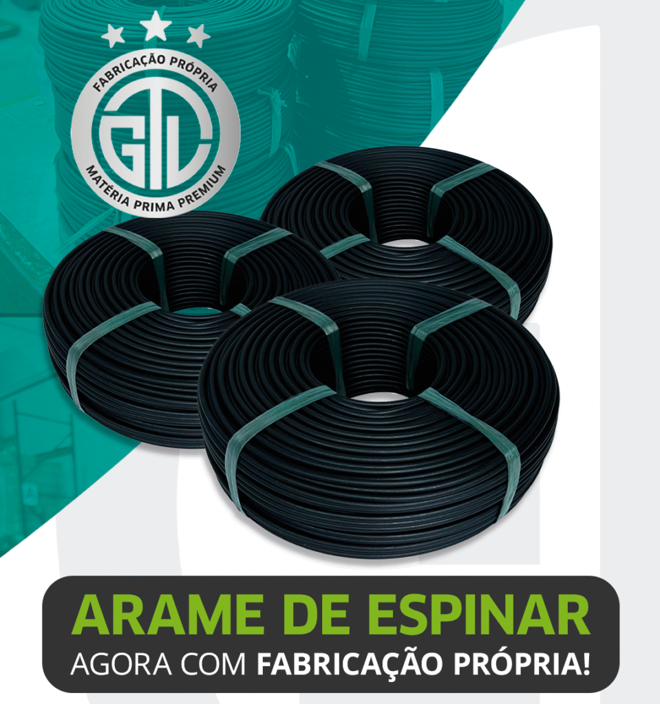 Arame de Espinar para telecom